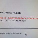 Test geeft aan dat USB port defect is.